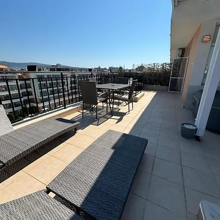 Luxury Penthouse With Outdoor Hot Tub And Panoramic Views Апартаменты Солнечный берег